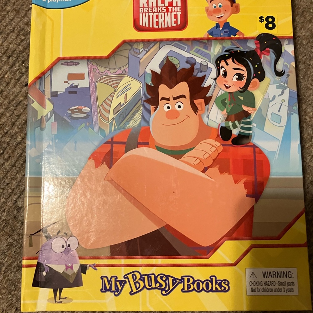 Ralph Breaks the Internet Busy Book